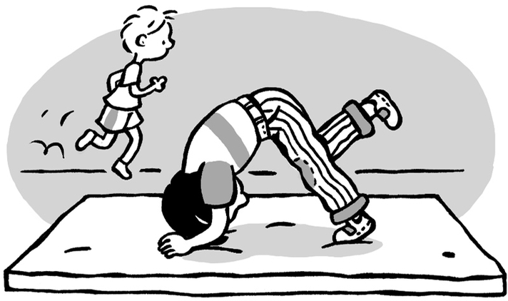 باك حر الجمباز