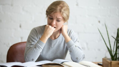 الخوف من الامتحان