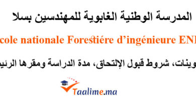 المدرسة الوطنية الغابوية للمهندسين