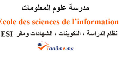 مدرسة علوم المعلومات ESI