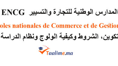 المدارس الوطنية للتجارة والتسيير