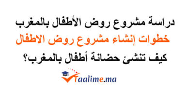 مشروع روض الأطفال