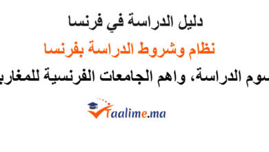 الدراسة في فرنسا