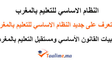 القانون الاساسي للتعليم