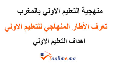 منهجية التعليم الاولي