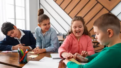 موضوع عن التعاون المدرسي